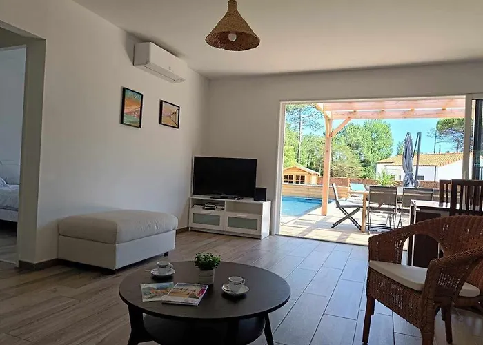 Maison 4 Chambres Piscine Chenal Des Dunes
